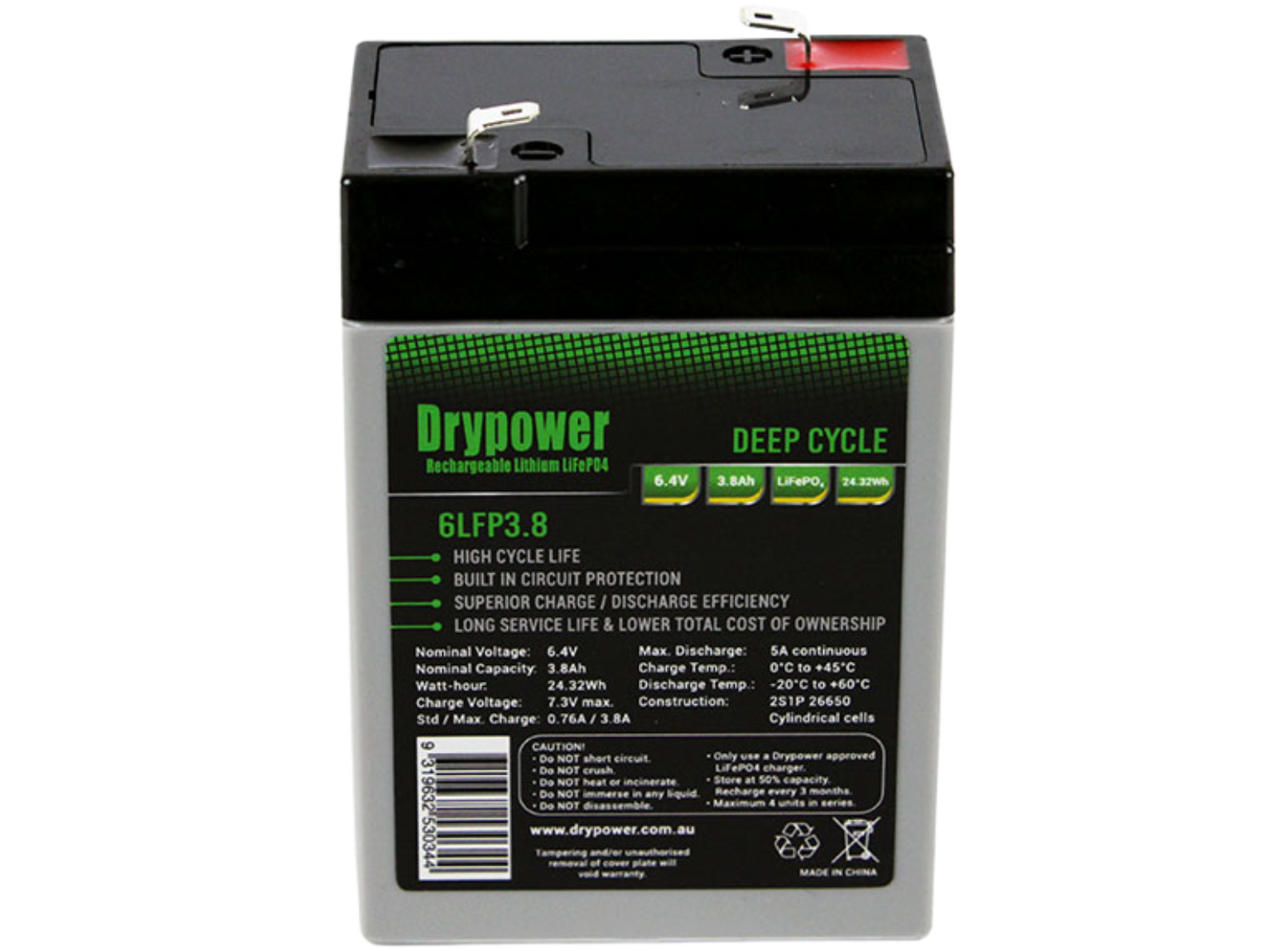 Drypower Deep Cycle 6LFP3 8 Lithium Iron Phosphate Battery Packs drypower-deep-cycle-6lfp3-8-lithium-iron-phosphate-battery-packs