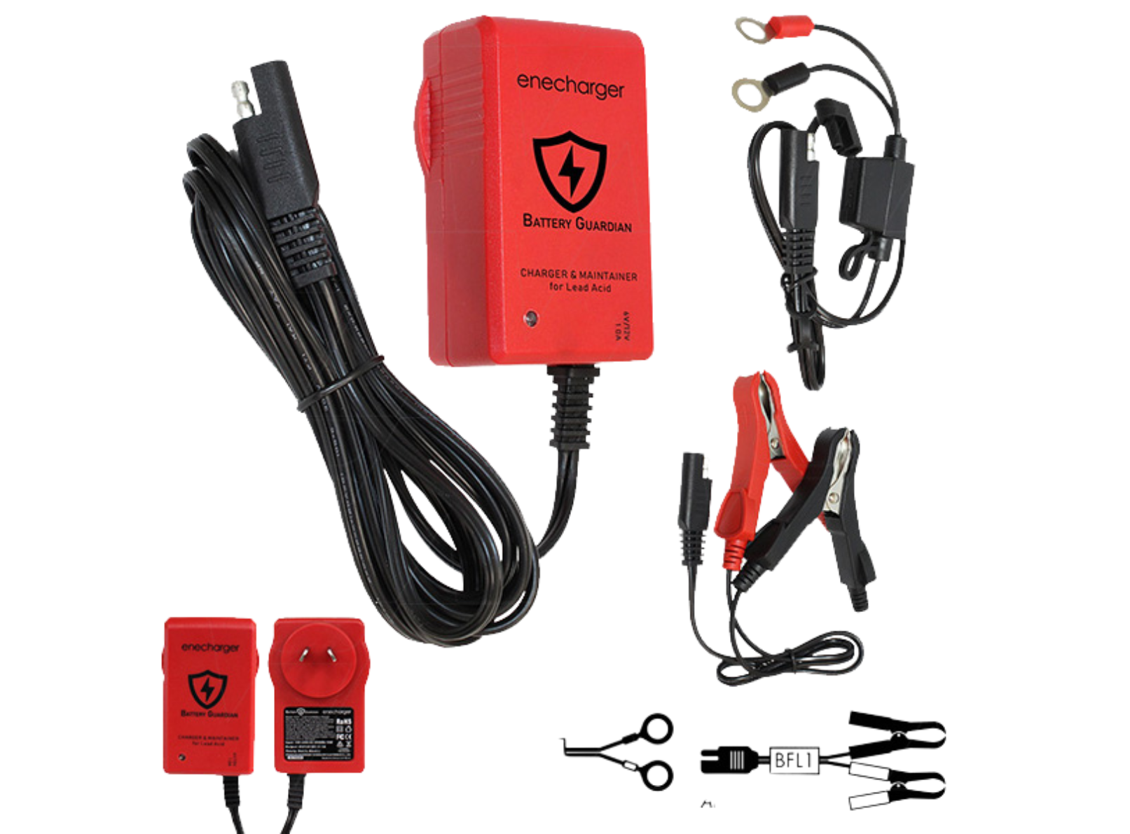 # ICS1 : Enecharger 6V 12V 1000mAh Battery Guardian 7 Stage Charger # ICS1 : Enecharger 6V 12V 1000mAh Battery Guardian 7 Stage Charger