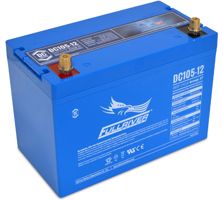 Fullriver Dc105-12 Deep Cycle 105ah Agm Battery 